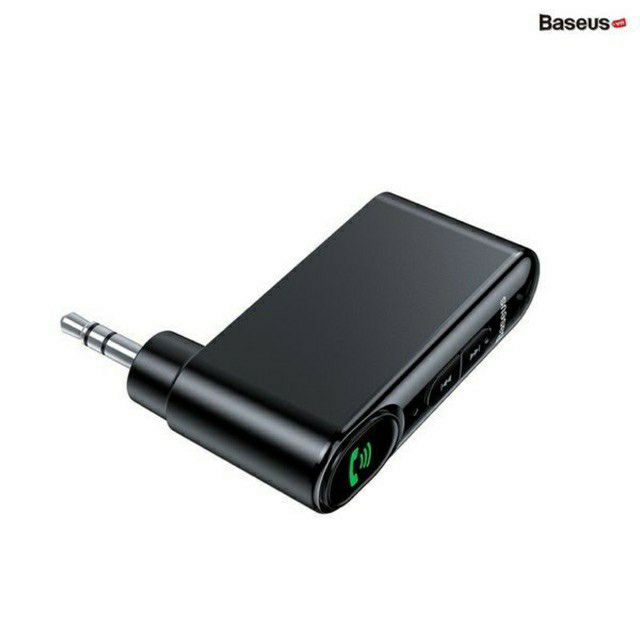 Bộ Bluetooth Receiver dùng cho xe hơi Baseus Qiyin AUX (Car AUX 3.5mm Bluetooth Receiver/ Adapter)