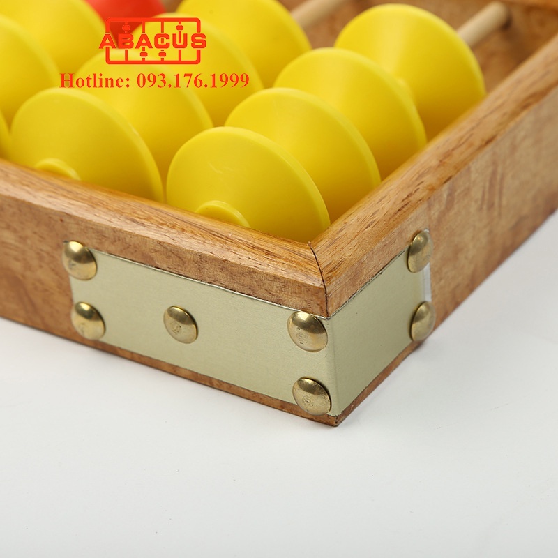 Bàn tính Soroban giáo viên 13 cột treo tường - Chuyên sỉ lẻ bàn tính gẩy cho bé học, mix màu và in logo theo yêu cầu