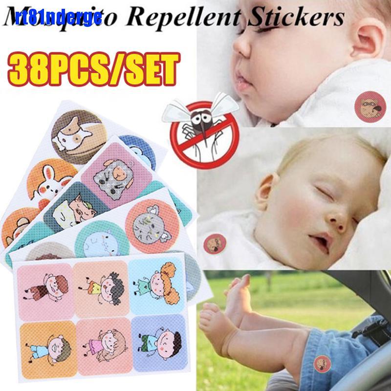38 Miếng dán chống muỗi tự nhiên không độc hại