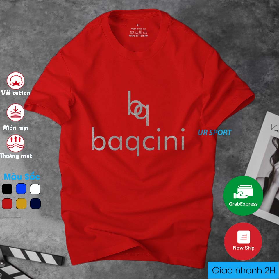 Áo thun nam cổ tròn bq thời trang cá tính, chất vải cotton 4 chiều cao cấp thoáng mát