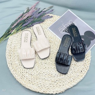 [SALE NGẬP LỐI !!!] Dép nữ quai ngang Gucci sang chảnh cực kì new 2020