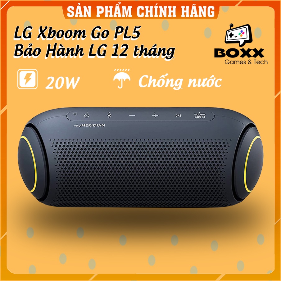 Loa Bluetooth LG XBOOMGo PL5 - Hàng chính hãng