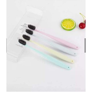 Sét 4 bàn chải sợi tre Muji