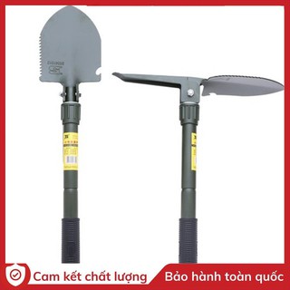 Sale-Bộ cuốc xẻng xếp gọn 4 chức năng dành cho dân phượt, dân làm vườn, cây cảnh tiện dụng UP30213