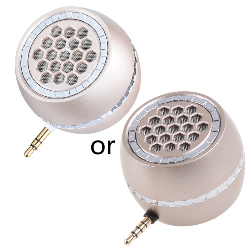 Loa Mini Giắc Cắm 3.5 mm Di Động Tiện Dụng Cho Điện Thoại / Máy Tính Bảng / Laptop
