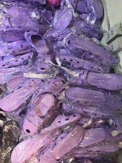 [SALE] Dép thú màu tím size 36