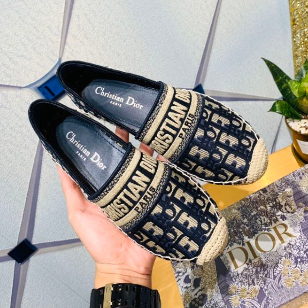 Giày Lười In Hoa Cổ Điển Mẫu Mới Dành Cho Nữ Size 34-42