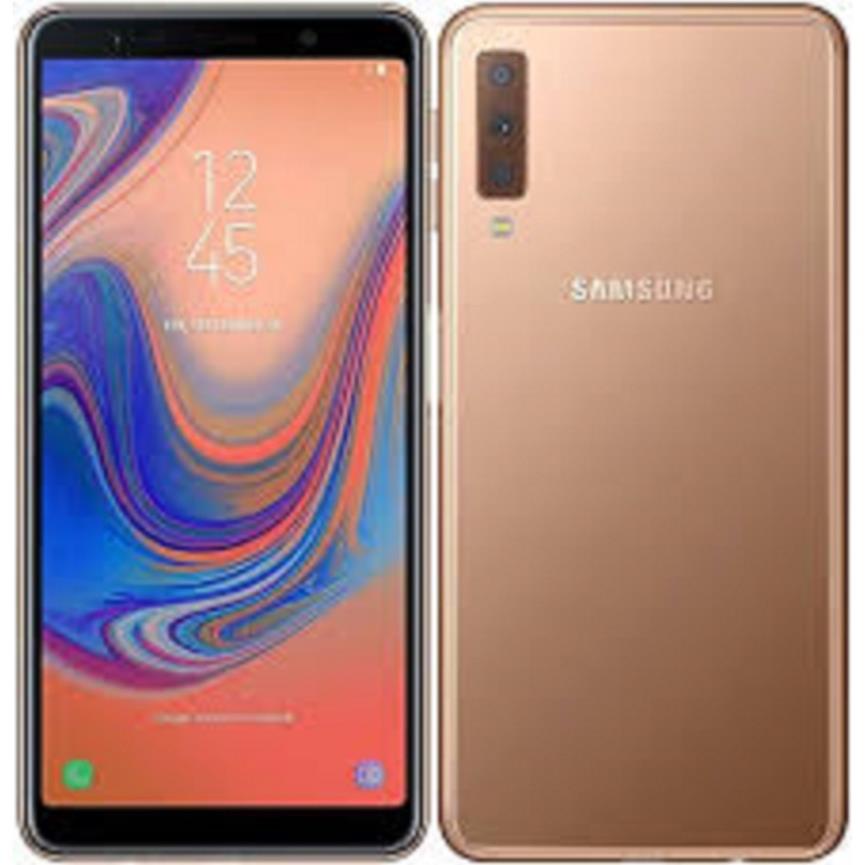 [ Rẻ Vô Địch ] Điện Thoại Samsung Galaxy A7 2018 2Sim (4Gb/64Gb) Máy Chính Hãng, Màn 6Inch, Camera Nét - Ttb 01