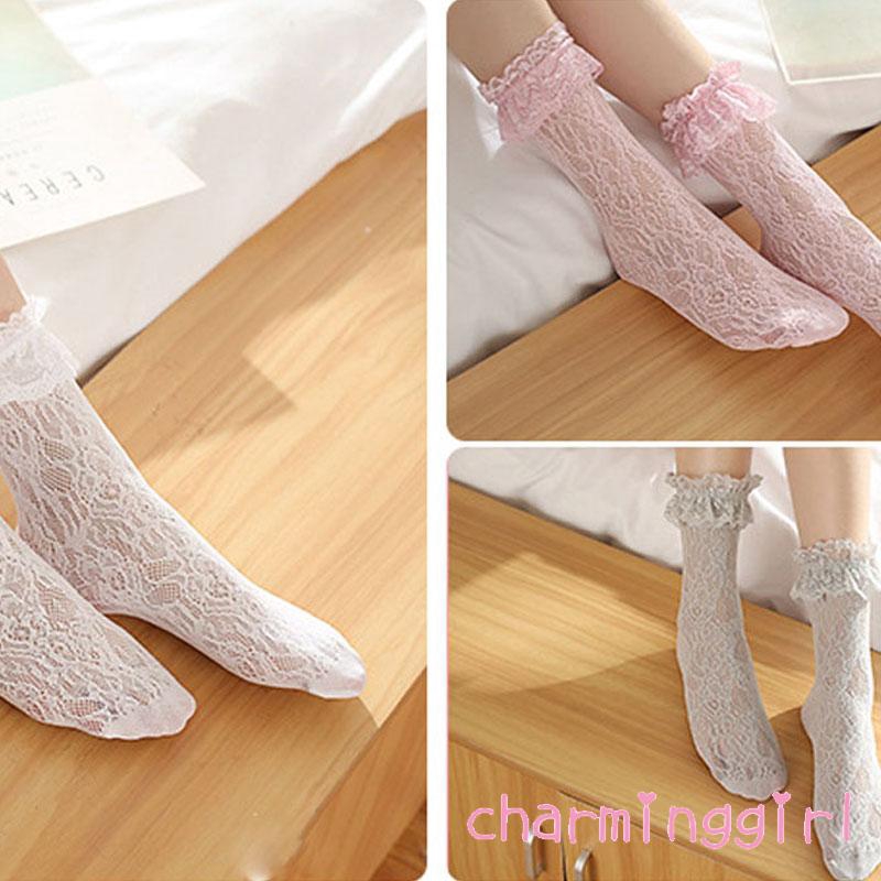 Vớ phối ren xinh xắn dành cho nữ
