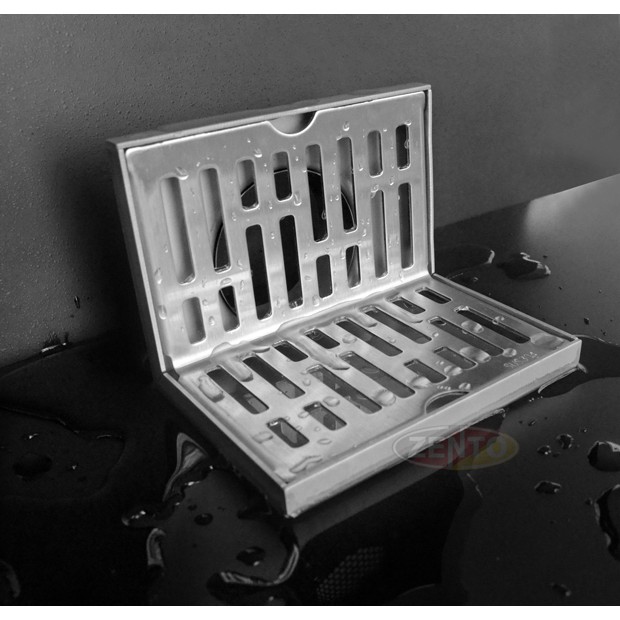 Phễu thoát nước vách tường inox304 Scupper Drain TS141
