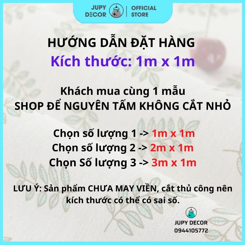 Phông nền chụp hình vải bố / vải canvas họa tiết vintage / phụ kiện handmade làm rèm cửa khăn trải bàn