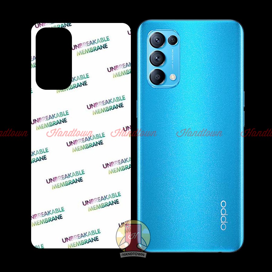 Dán PPF Mặt Lưng Oppo Reno 5 4G Reno 5 5G Reno5 4G Reno5 Kính Cường Lực Dẻo Vân Cá Sấu / Hiệu Ứng Cầu Vồng / Trong Suốt