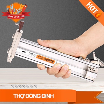 Hướng dẫn sử dụng Súng bắn đinh bằng thép Cáp Slot Dụng cụ đóng đinh Súng bắn đinh xi măng bán tự động
