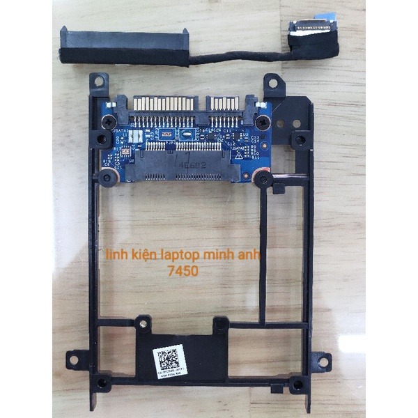 Bộ dây cáp hdd 2.5. ssd M1 dell e7450  e 7450  7450 có khung sử dụng cho laptop
