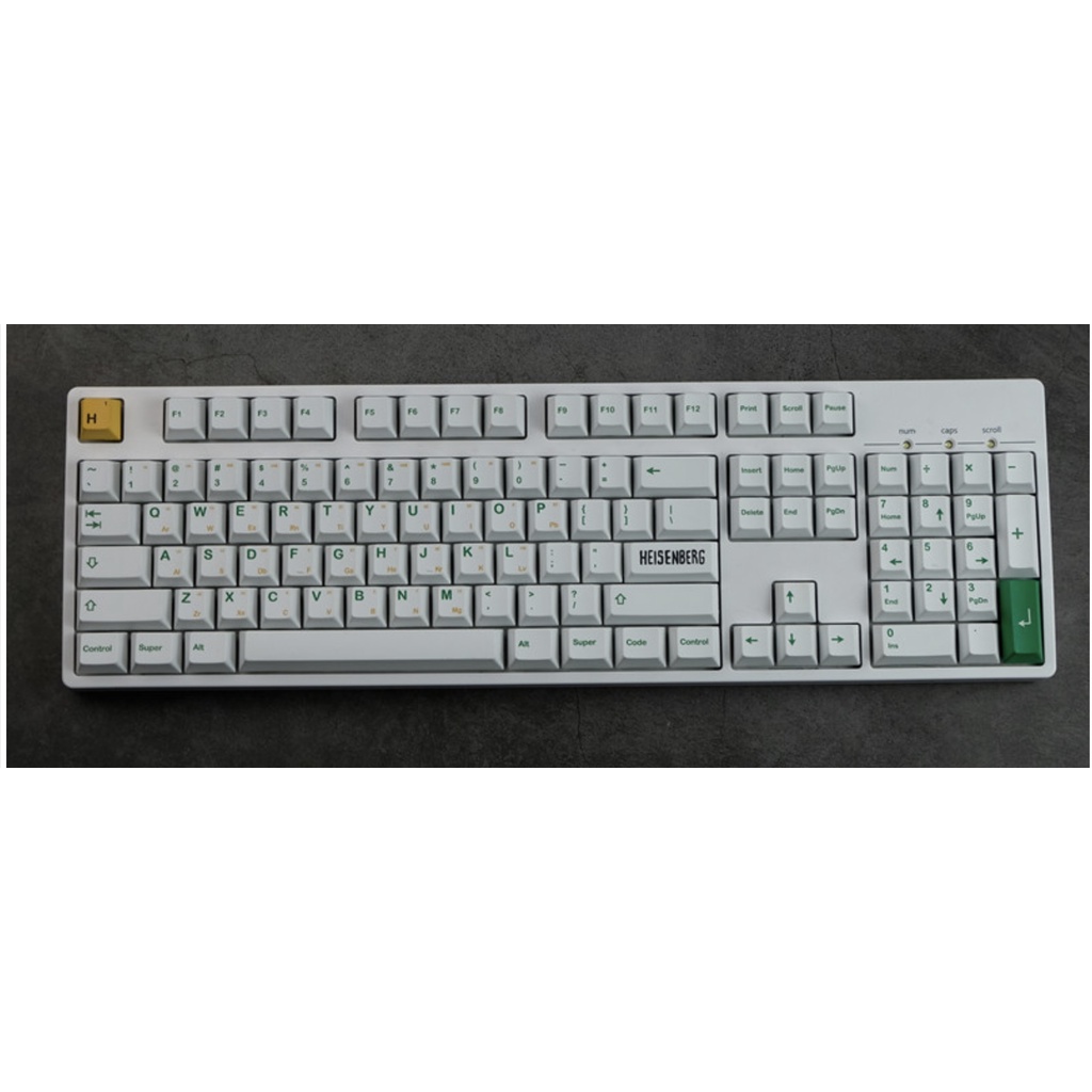 Nút Nhựa Bàn phím Heisenberg nhựa PBT In DYESUB 146 NÚT