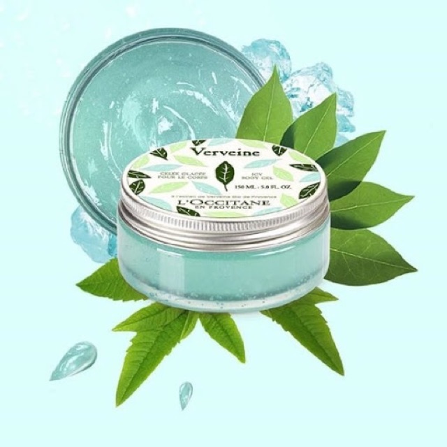Hàng Pháp - Gel dưỡng thể L'Occitane Verveine Icy Body gel 150ml