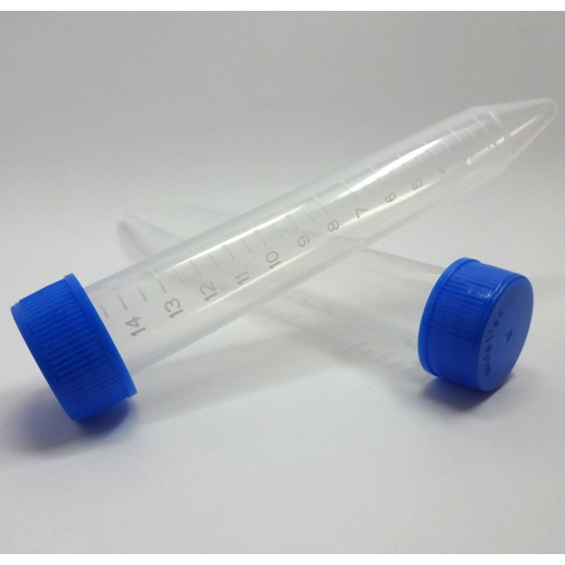Centrifuge tube 15ml- Ống ly tâm nhựa tiệt trùng 15ml nắp xanh làm PRP