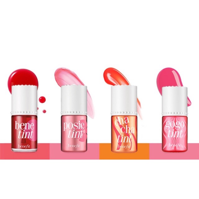 Benefit - Son Môi, Má Love Tint Cheek &amp; Lip Stain 6mL | Shopee Việt Nam