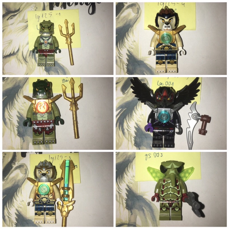 LEGO125 minifigure chima hàng mới về