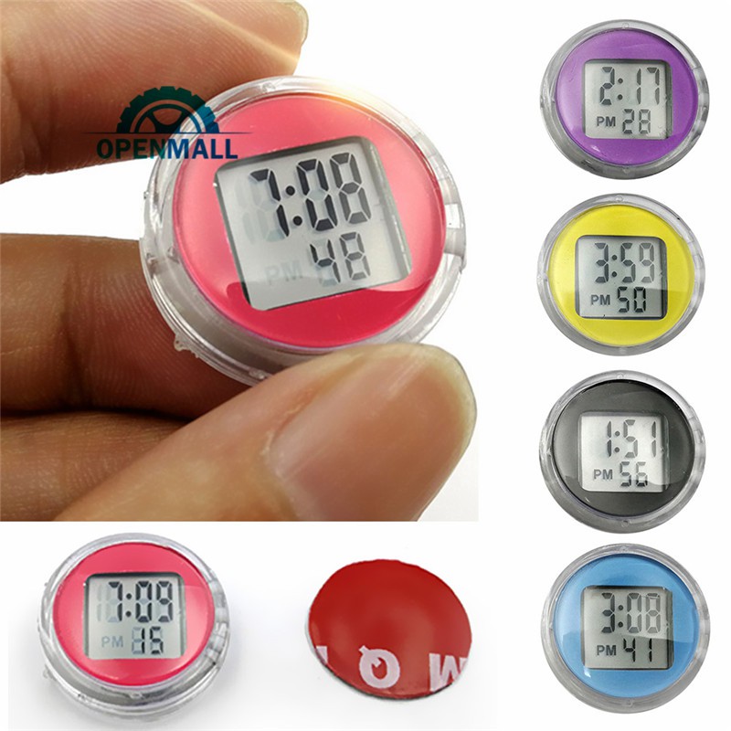 Đồng Hồ Điện Tử Mini Tiện Dụng Dành Cho Xe Máy