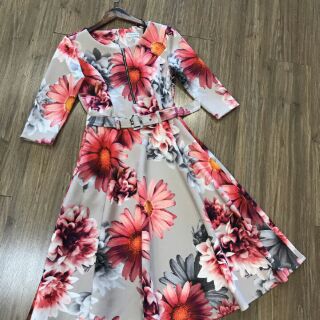 Đầm xòe CK tay lỡ