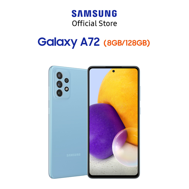 [Mã ELSSCP1TR giảm 5% đơn 3TR] Điện Thoại Samsung Galaxy A72 (8GB/128GB) - Hàng Chính Hãng