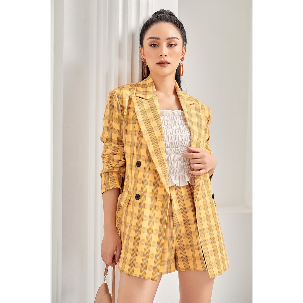 [Mã FAMALLT5 giảm 15% đơn 150k] Áo vest hai hàng khuy - 20Again | BigBuy360 - bigbuy360.vn