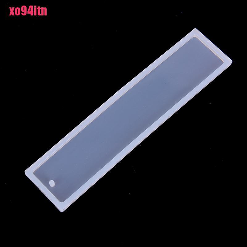 Khuôn Silicone Làm Dấu Sách Hình Chữ Nhật
