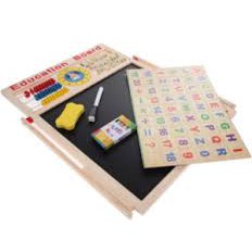 Bảng nam châm 2 mặt chữ số cho bé Education Board