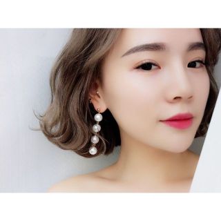 Khuyên tai , bông tại, ngọc trai dáng dài