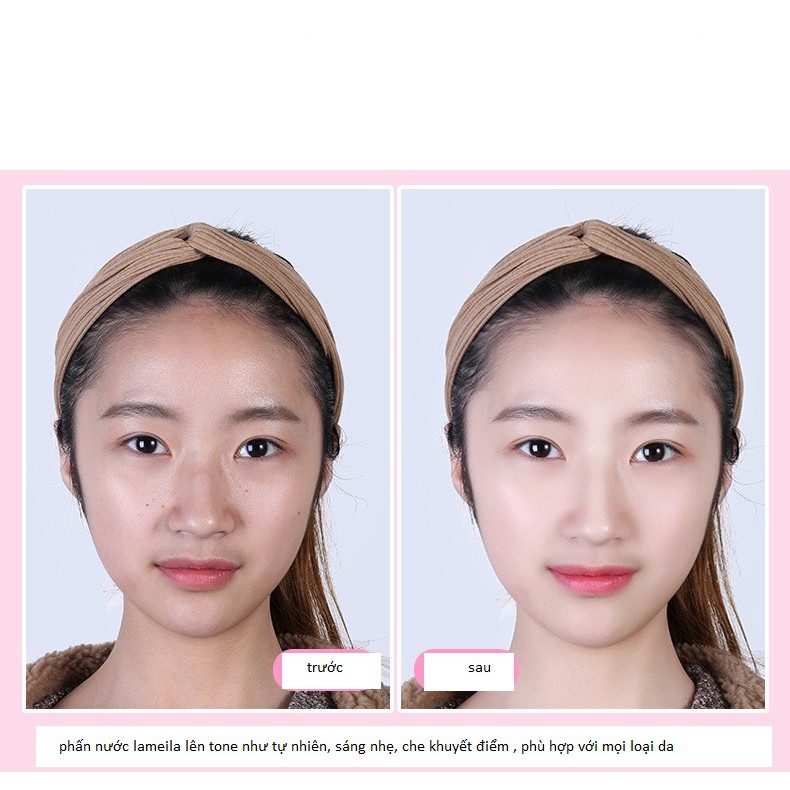 [FREESHIP] Phấn nước lameila nội địa che khuyết điểm cho mọi loại da phiên bản hộp trắng | BigBuy360 - bigbuy360.vn