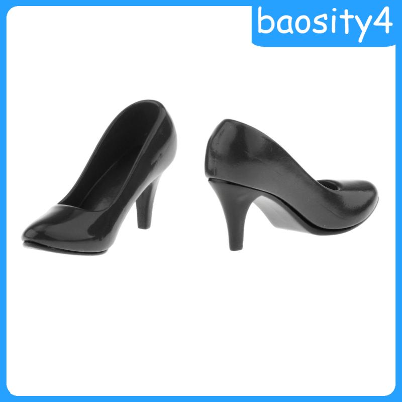 [baosity4]1/6 Womans Fashion High Heel Shoes Pump for 12inch OB OD Figures White