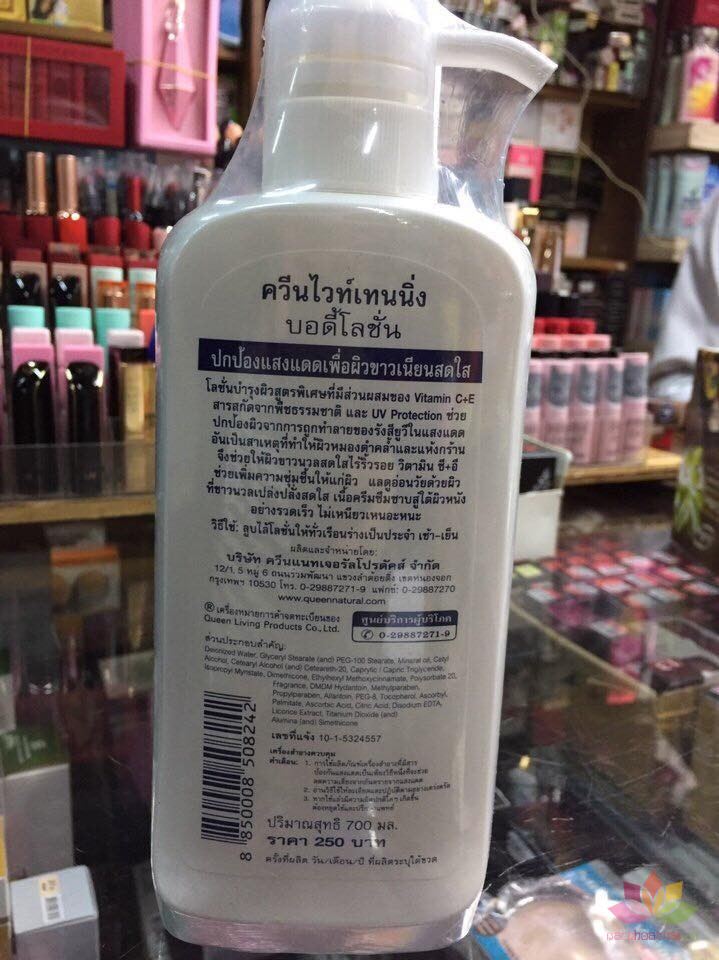 Kem dưỡng thể Whitening Body Lotion Queen Thailand
