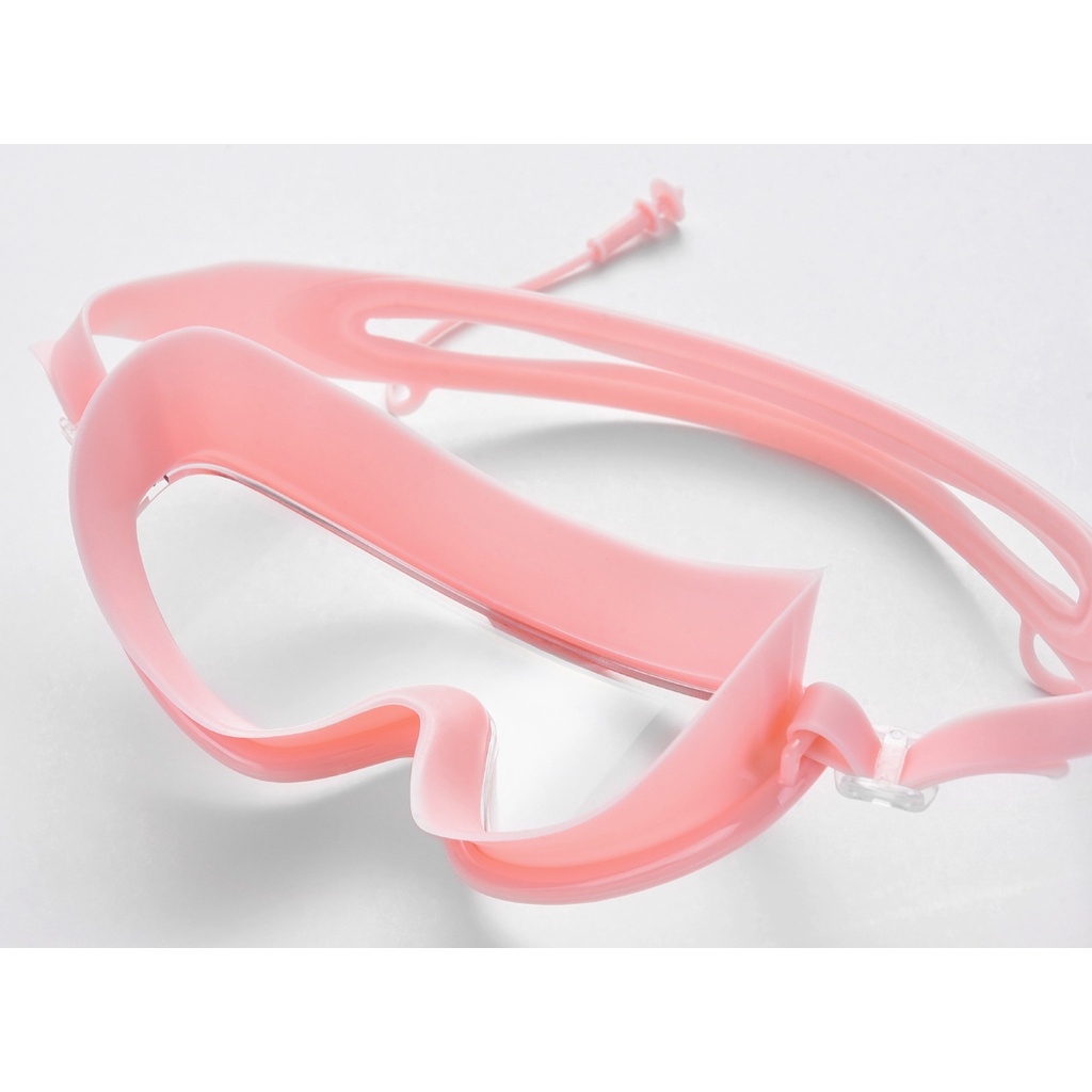 KATELUO G6032 Men's and Women's Fashion Accessories Transparent HD Waterproof Anti-Fog Large Frame Swimming Goggles