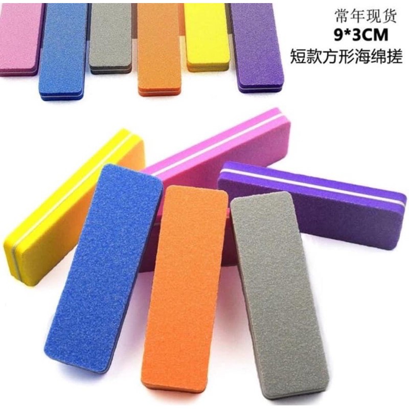 Phao Móng Tay Mịn, Bufer Nail Vuông [Thanh Vy Nail]