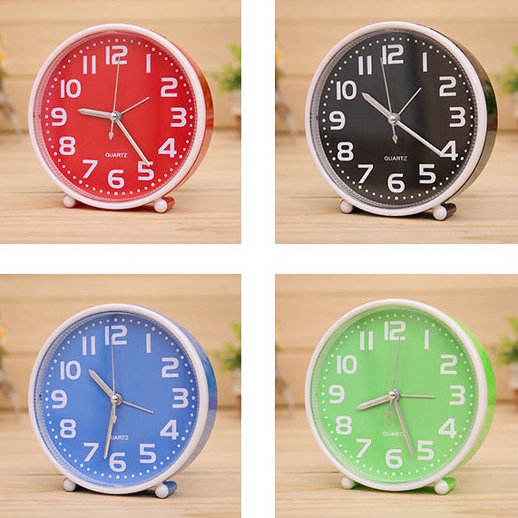 Đồng Hồ Báo Thức Kích Thước Nhỏ 5 Inch Có Đèn Ngủ 01