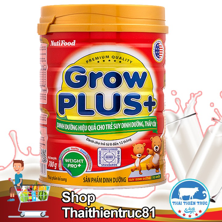 Sữa GROWPLUS 780G date 8/2024