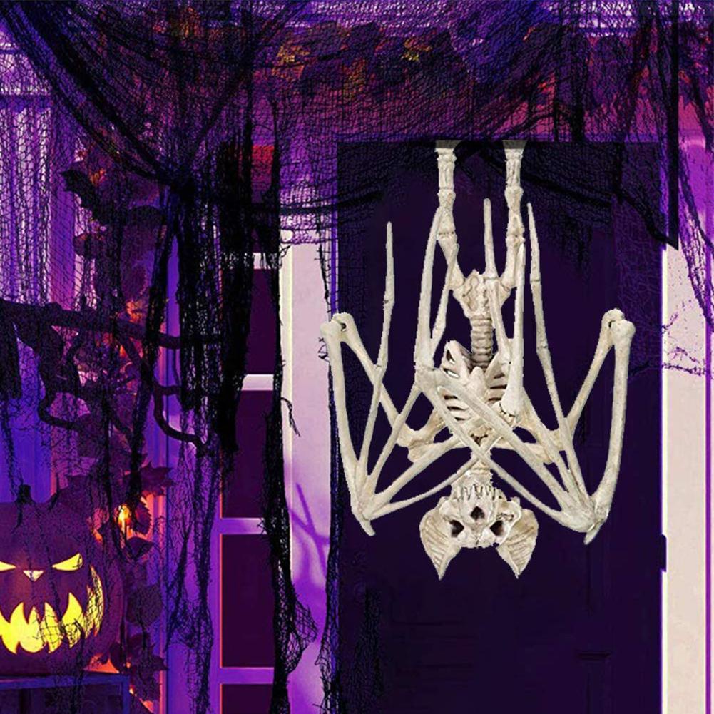 Bộ Xương Người Dơi Bay Trang Trí Halloween B0E6