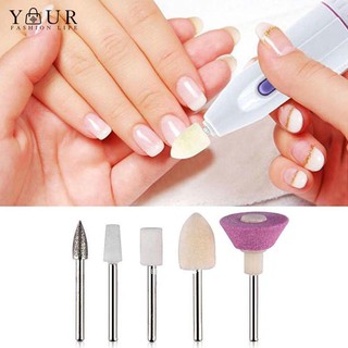 Bộ 5 đầu mài đánh bóng móng tay