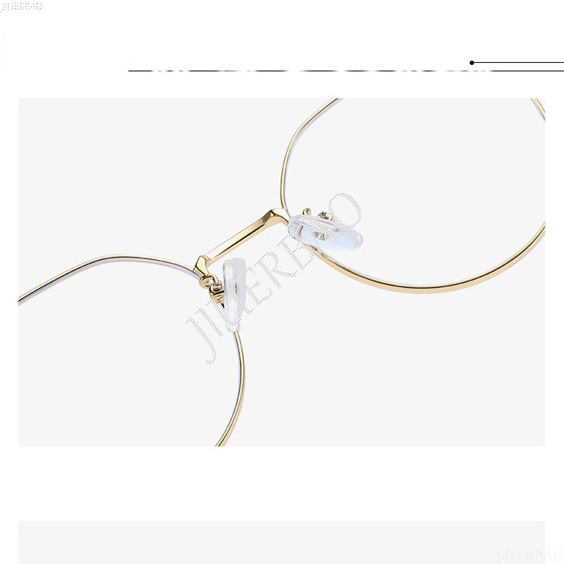 Mắt Kính Cận Thị Gọng Kim Loại Dành Cho Nam Và Nữ Grade - 100 150 200 250 300 350 400