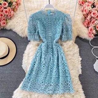 (oder china) Váy ren mềm 2 lớp