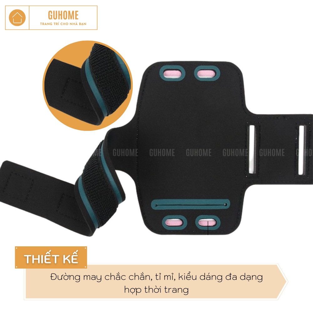 Bao Đeo Tay Điện Thoại Chạy Bộ Thể Dục Siêu Mỏng Nhẹ DT08