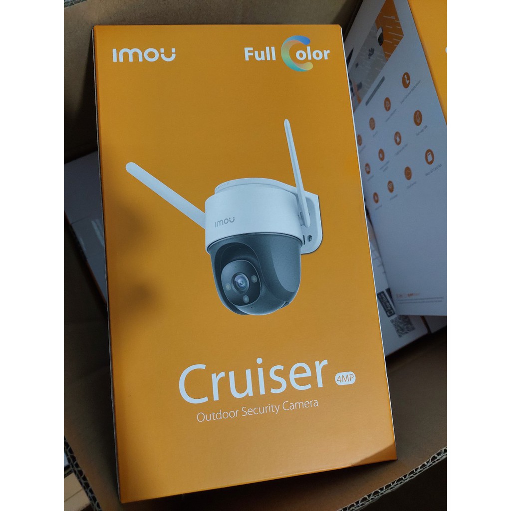 Camera Wifi IMOU ngoài trời có màu ban đêm, Xoay 360 độ, CRUISER 2MP 4MP IPC S42FP, S41FP S21FP S22FP Bảo Hành 24 tháng