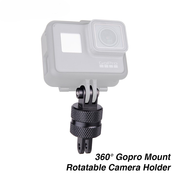 Mount GoPro Hero kim loại nhôm xoay 360 độ PULUZ