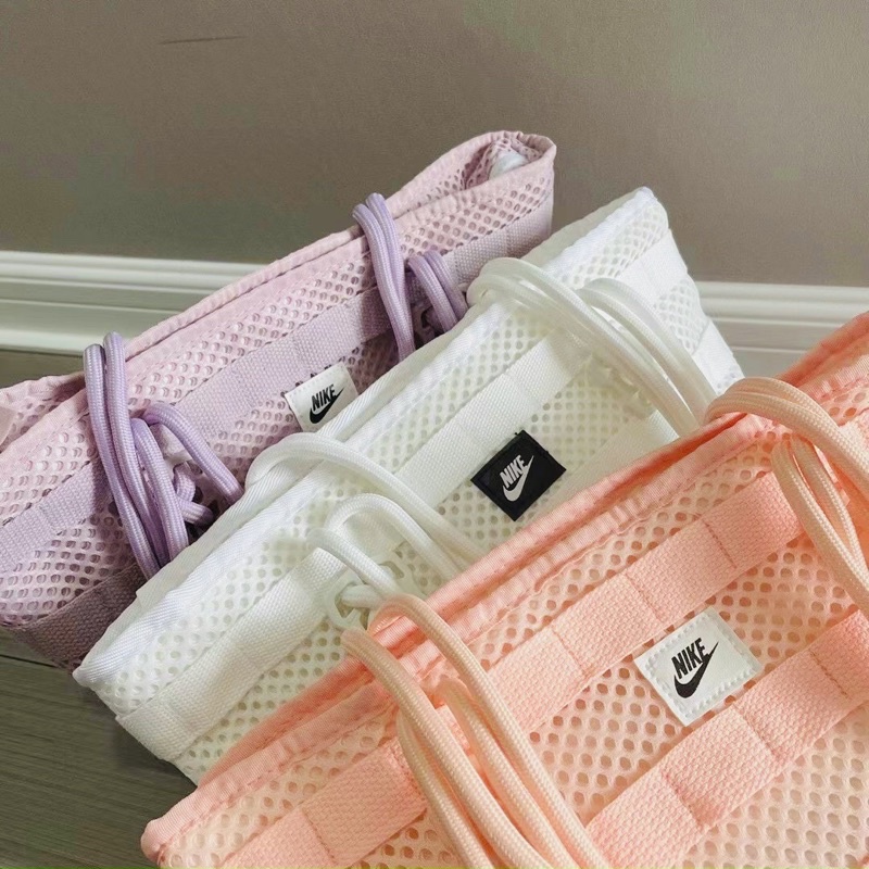 TNS - Túi tote phối lưới Nikkie - màu trắng