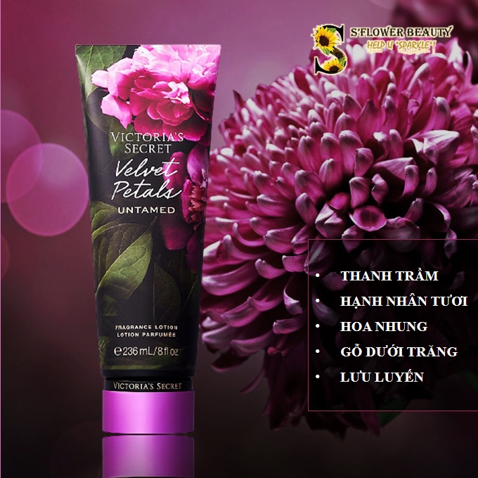 BST UNTAMED Sữa Dưỡng Thể Nước Hoa Victoria's Secret Lotion - Love Spell | Pure Seduction | Velvet Petal | Bare Vanilla