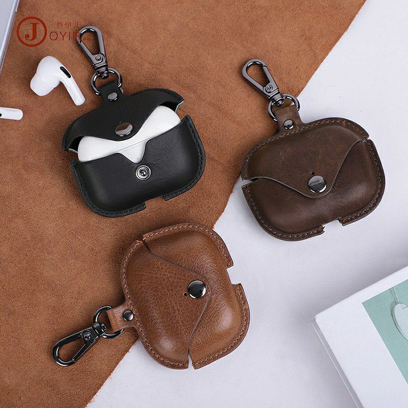 Bao da bọc tai nghe Airpod 1,2, 3 Pro, i11, i12,.. đẹp sang trọng ( Nhiều màu )