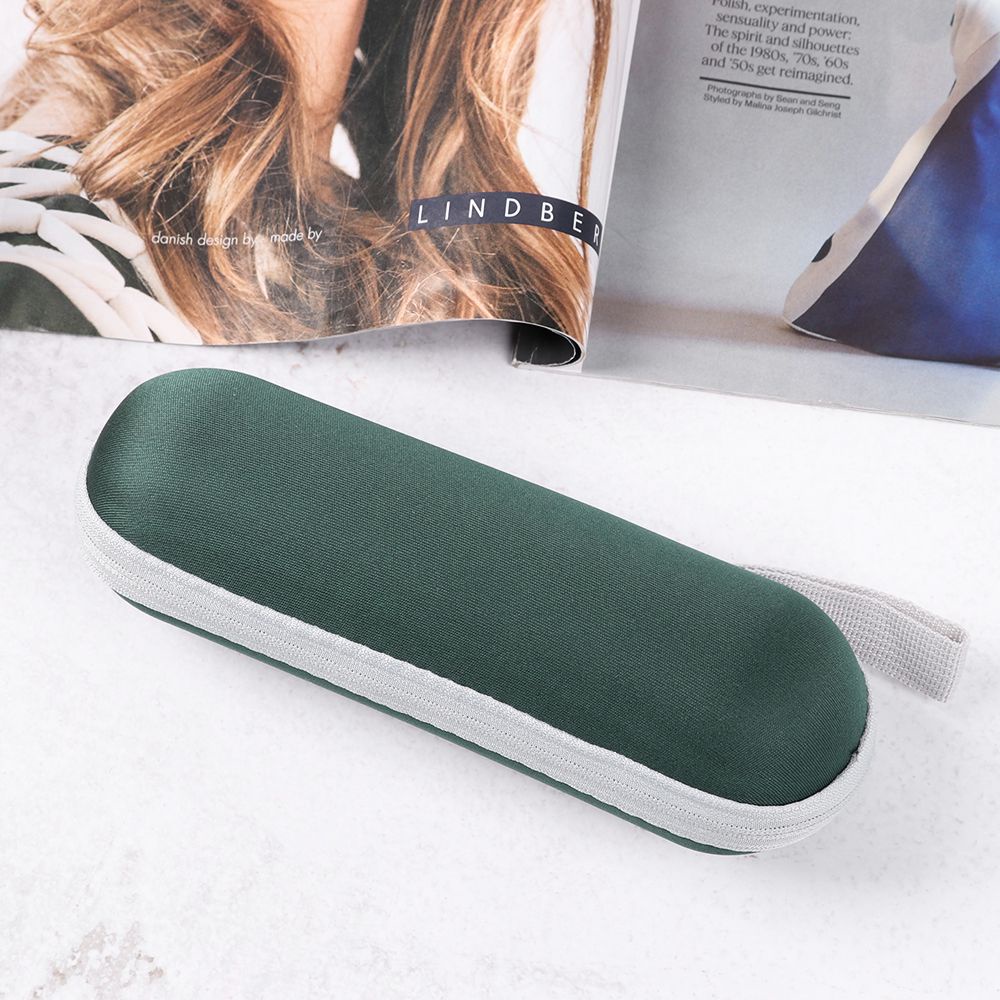 Hộp đựng mắt kính có khóa kéo phong cách Vintage thời trang