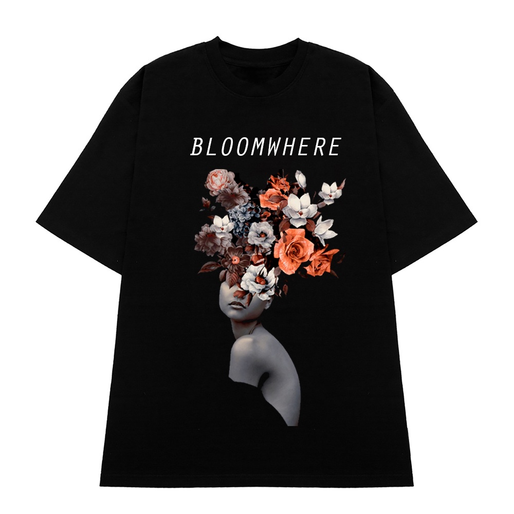 Áo thun in hình Bloomwhere Cotton - form rộng UNISEX