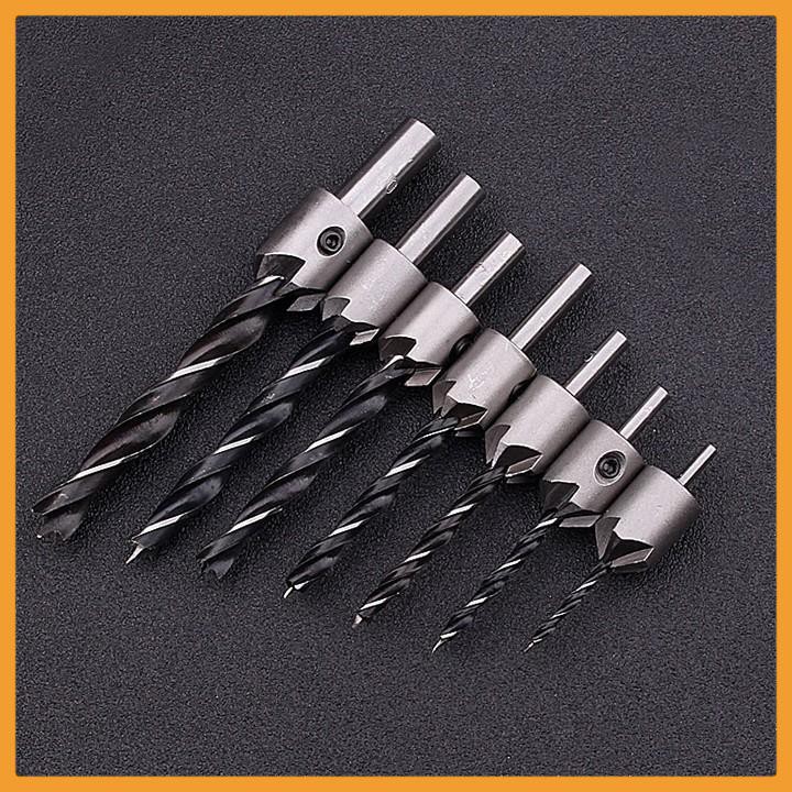 Bộ 7 Mũi Khoan 2 Tầng - Khoan Âm Bắt Vít Chìm